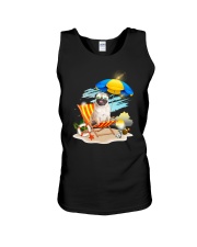 Pug Beach 2405 Unisex Tank thumbnail