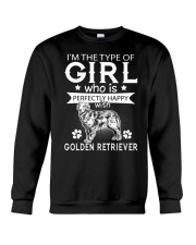 Golden Retriever Perfect Girl Crewneck Sweatshirt thumbnail