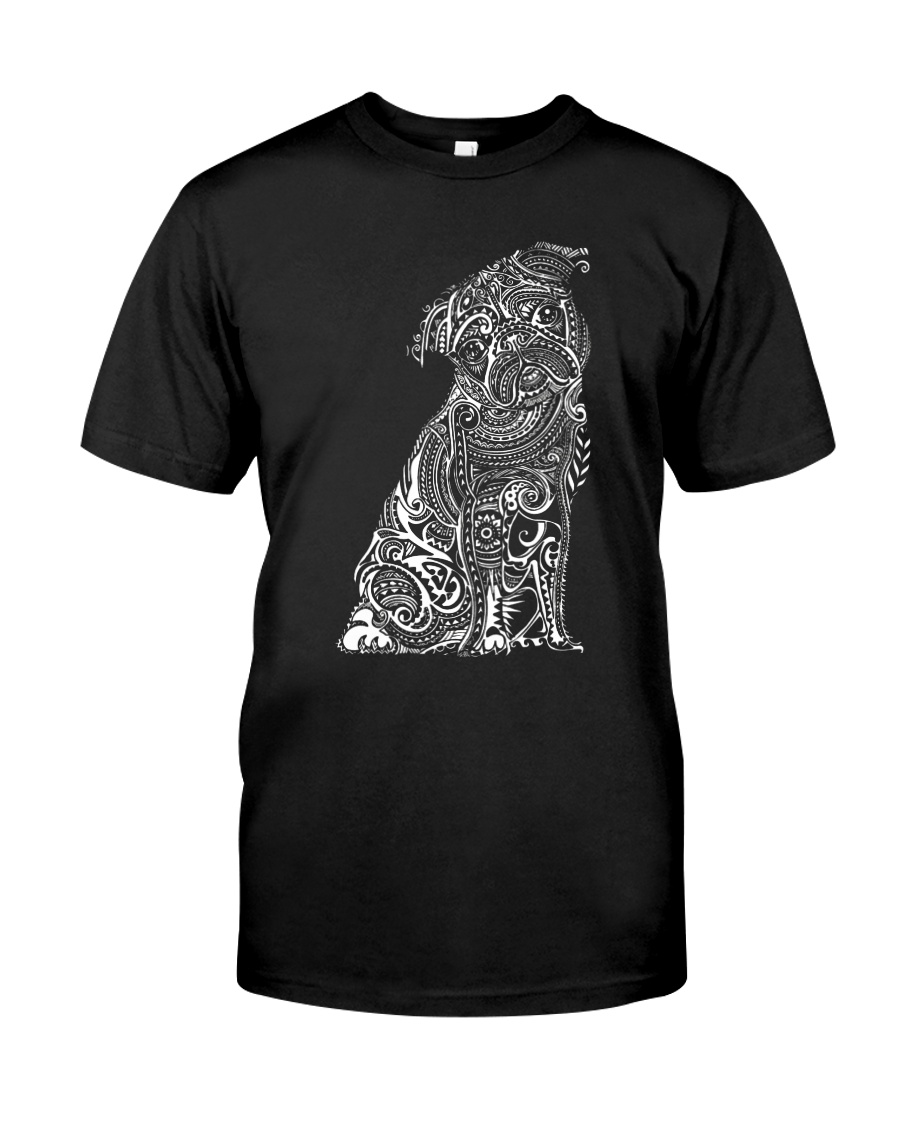 Pug Pattern 280218 Classic T-Shirt