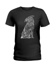 Pug Pattern 280218 Ladies T-Shirt thumbnail