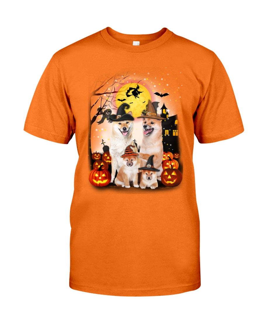 Shiba Inu Halloween - 2508 - A28 Classic T-Shirt