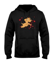 Golden Retriever Cupid Hooded Sweatshirt thumbnail