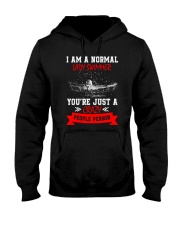 Lady Swimmer 2304 Hooded Sweatshirt thumbnail