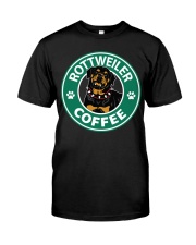 Rottweiler Coffee Classic T-Shirt front