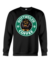 Rottweiler Coffee Crewneck Sweatshirt thumbnail