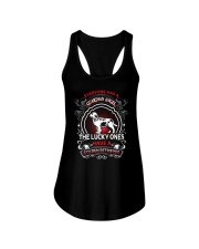 Golden Retriever Guardian Ladies Flowy Tank thumbnail