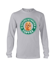 Golden Retriever Coffee Long Sleeve Tee thumbnail