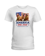 Pitbull 4th7 0706 Ladies T-Shirt thumbnail