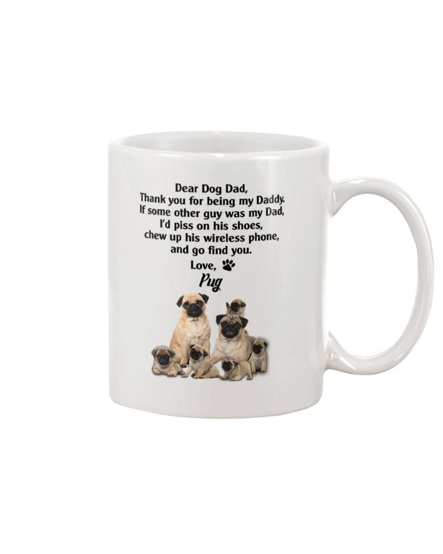 Pug Love Dad 3005 Mug