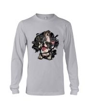 Staffordshire Bull Terrier Scratch Long Sleeve Tee thumbnail