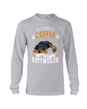 Rottweiler Coffee And Long Sleeve Tee thumbnail