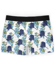 Alaska Alpine Forget Me Not Flower Men's Briefs back