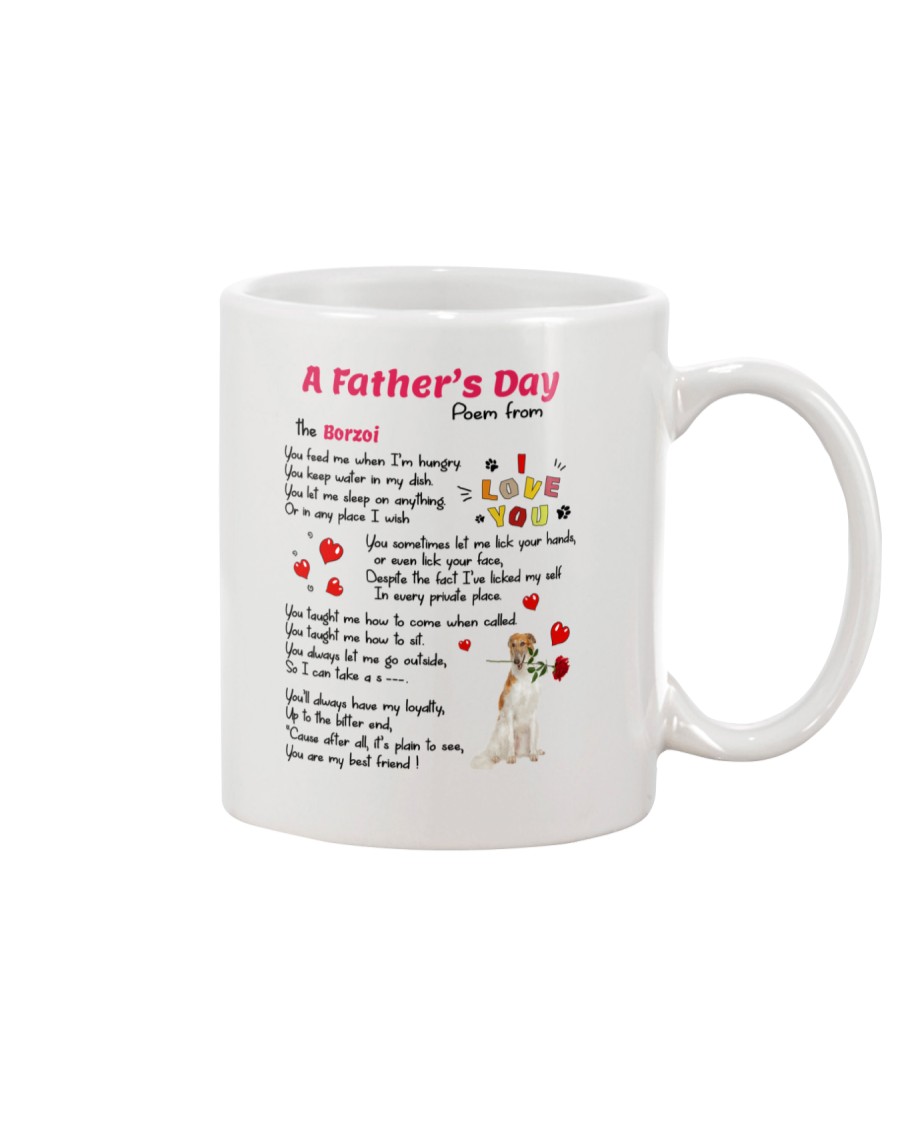 Borzoi Poem 0606 Mug