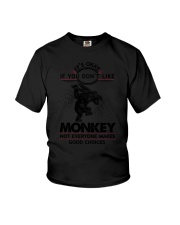 Monkey Good Choices 2504 Youth T-Shirt thumbnail