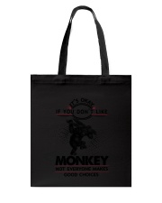 Monkey Good Choices 2504 Tote Bag thumbnail