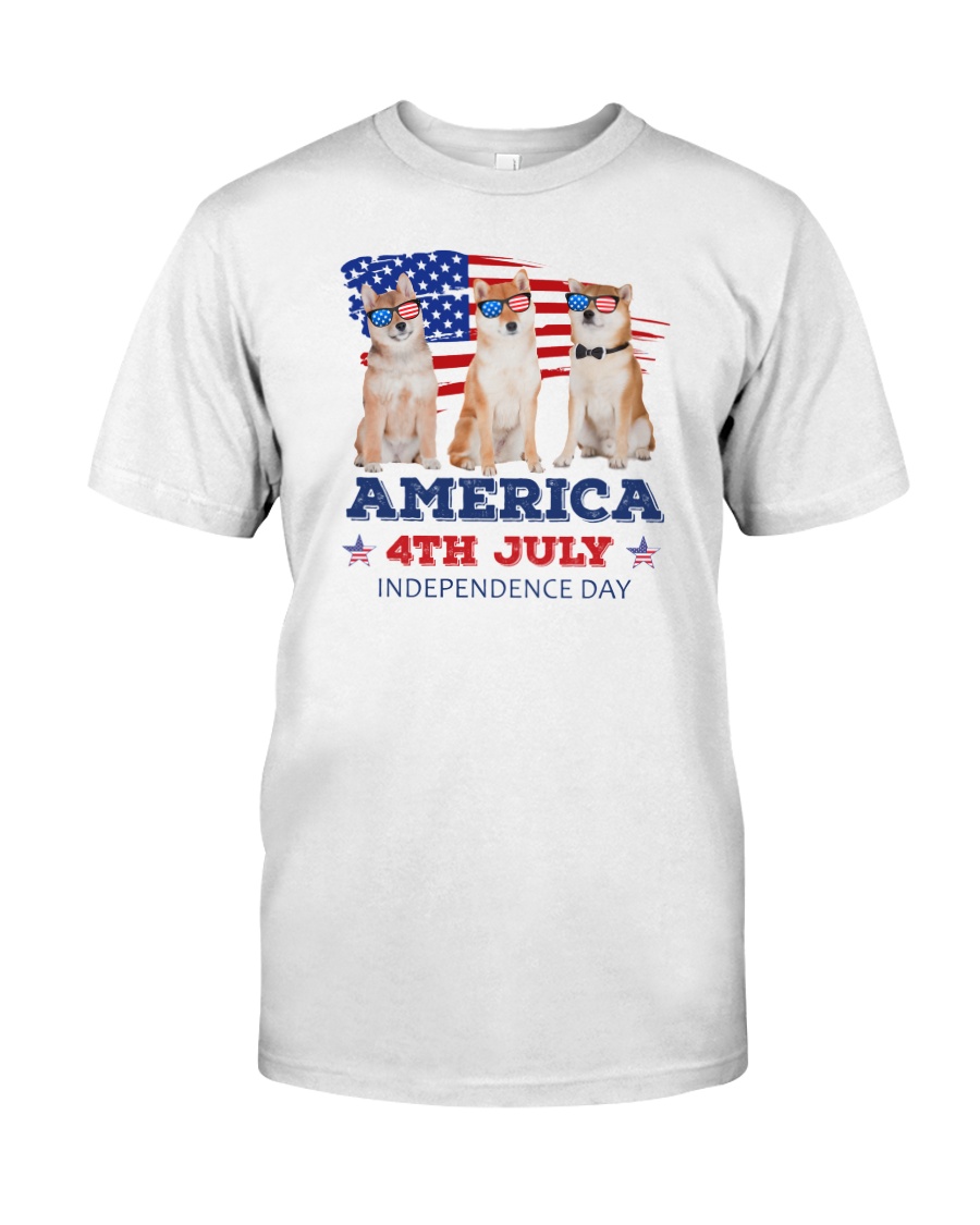 Shiba Inu 4th7 0706 Classic T-Shirt