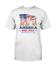 Shiba Inu 4th7 0706 Classic T-Shirt front
