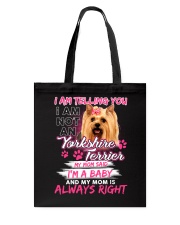ZEUS - Yorkshire Terrier Baby - 1111 - 99 Tote Bag thumbnail