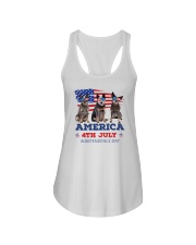 Australian Cattle Dog 4th7 0706 Ladies Flowy Tank thumbnail