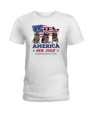 Australian Cattle Dog 4th7 0706 Ladies T-Shirt thumbnail