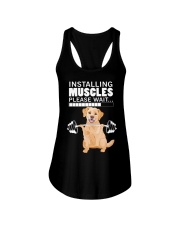 Golden Retriever Muscles Ladies Flowy Tank thumbnail