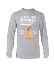 Golden Retriever Muscles Long Sleeve Tee thumbnail