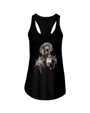 GAEA - Great Dane Running 1403 Ladies Flowy Tank thumbnail