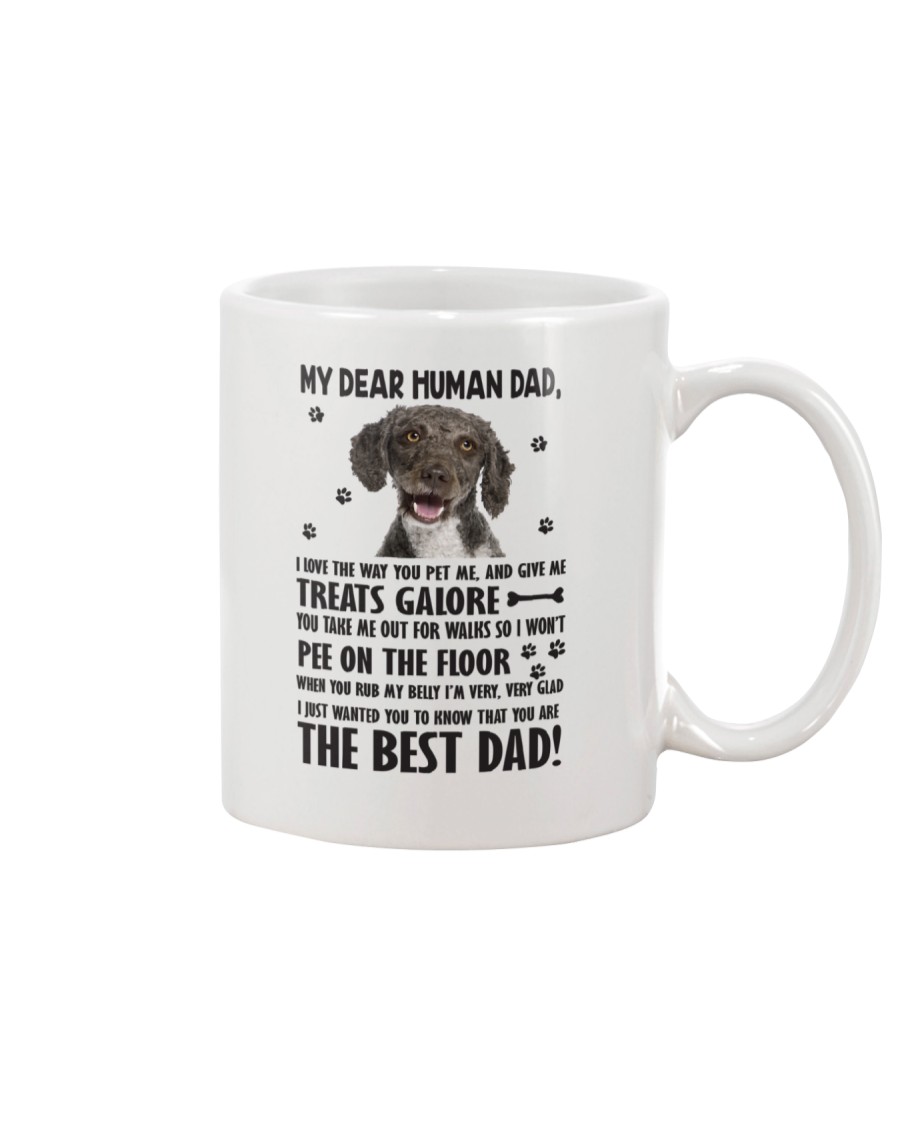 Spanish Water Dog Human Dad 0406 Mug