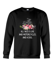 Motorcycles And Dog 2304 Crewneck Sweatshirt thumbnail