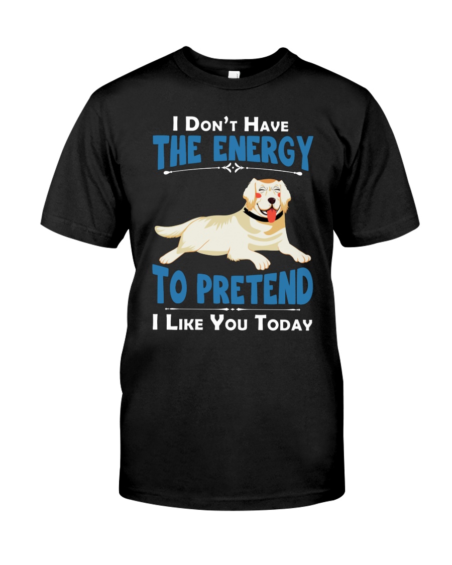 Golden Retriever Energy Classic T-Shirt