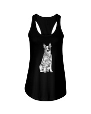 Australian Cattle Dog Bling - 1203 Ladies Flowy Tank thumbnail