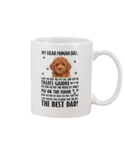 Poodle Dear Human Dad 0106 Mug front