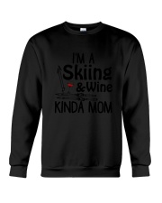 Skiing Kinda Mom 2304 Crewneck Sweatshirt thumbnail