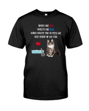 Cat Rose and Violet 1306 Classic T-Shirt front