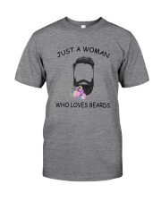 beard Love Woman 2104 Classic T-Shirt front