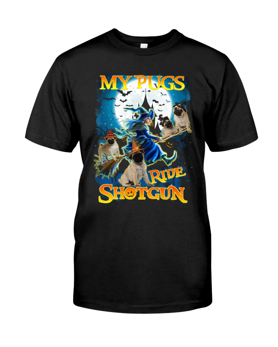 ZEUS - Pugs Shotgun - 2308 - A12 Classic T-Shirt