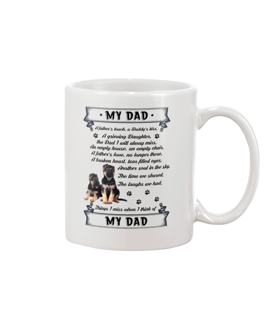 German Shepherd My Dad 0506 Mug