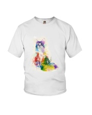 GAEA - Cat Water Color 0604 Youth T-Shirt thumbnail