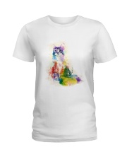 GAEA - Cat Water Color 0604 Ladies T-Shirt thumbnail