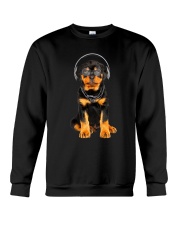 Rottweiler DJ Crewneck Sweatshirt thumbnail