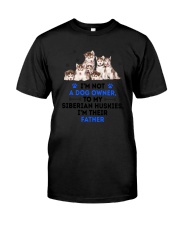 Siberian Husky Father 0106 Classic T-Shirt thumbnail