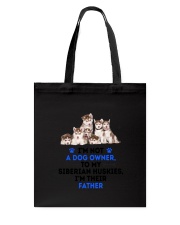 Siberian Husky Father 0106 Tote Bag thumbnail