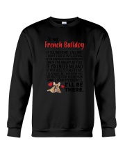 French Bulldog Will Be There 0606 Crewneck Sweatshirt thumbnail