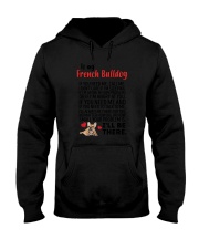 French Bulldog Will Be There 0606 Hooded Sweatshirt thumbnail