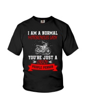 Motorcycles Lady 2304 Youth T-Shirt thumbnail