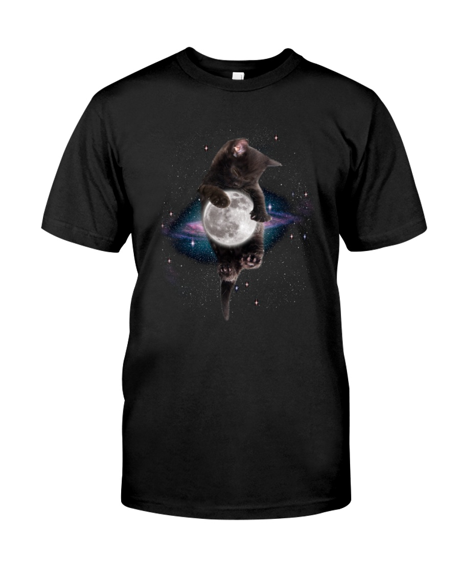 Black Cat Moon 0806 Classic T-Shirt