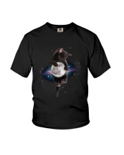 Black Cat Moon 0806 Youth T-Shirt thumbnail