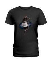 Black Cat Moon 0806 Ladies T-Shirt thumbnail