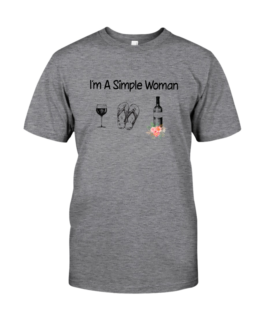 Wine Simple Woman 2004 Classic T-Shirt