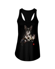 GAEA - Boston Terrier Runnig 1403 Ladies Flowy Tank thumbnail
